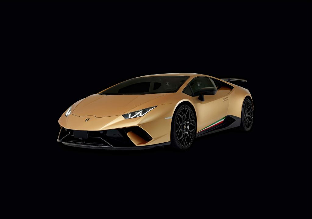 Lamborghini Huracán - Right Front, black