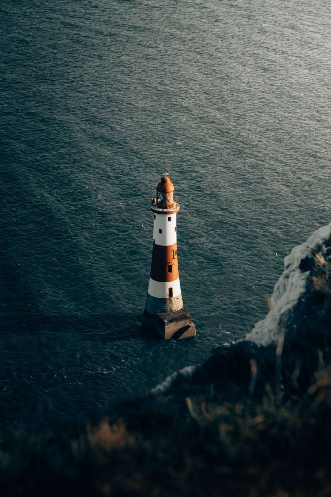 Lighthouse on the English coast