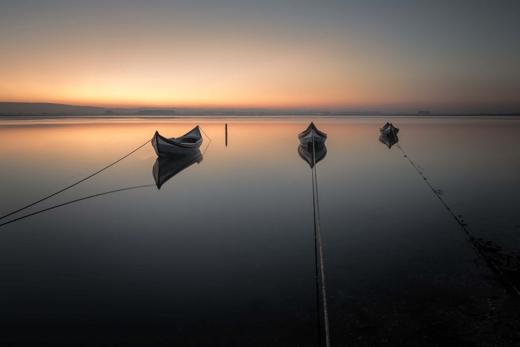 Three boats