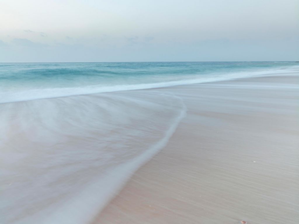 Breakers at the beach