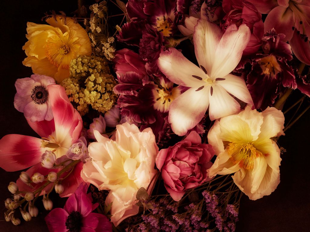 Beautiful and colourful flower bouquet