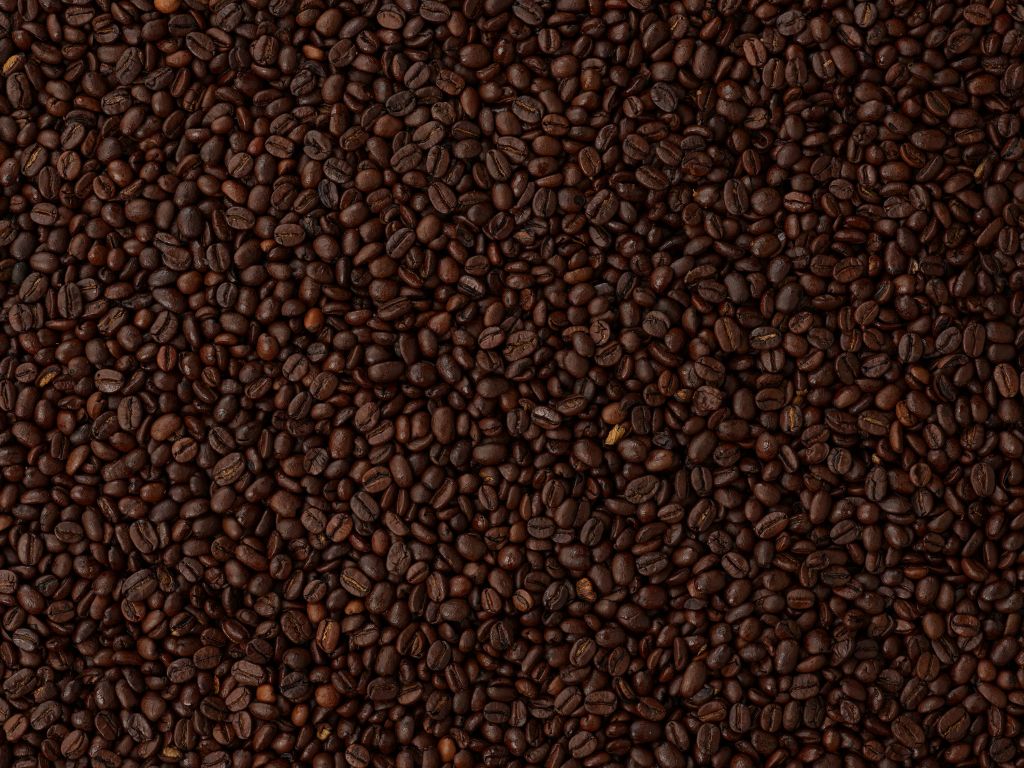 Mix of coffee beans