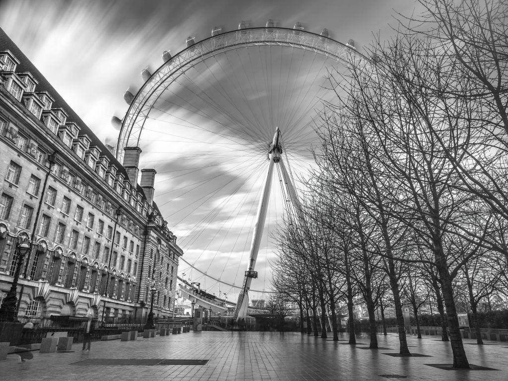 Ferris wheel in London