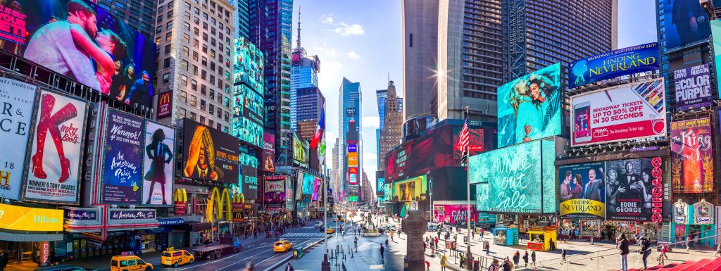 Times Square by day