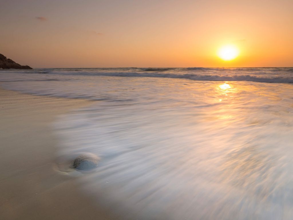 Sunset at the beach