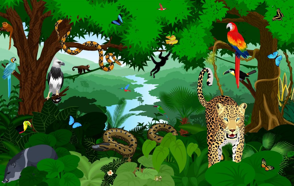 Jungle illustration