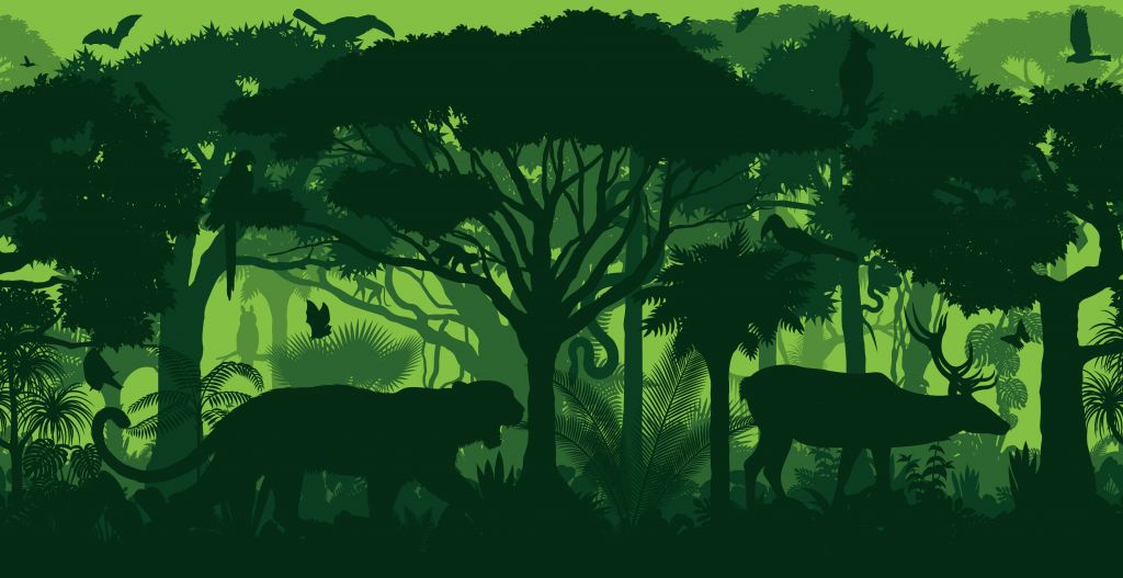 Jungle silhouettes