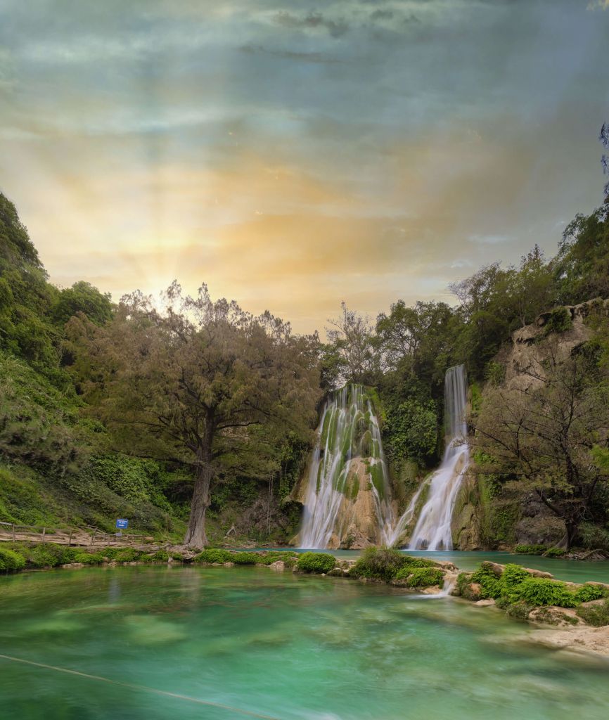 Beautiful waterfalls
