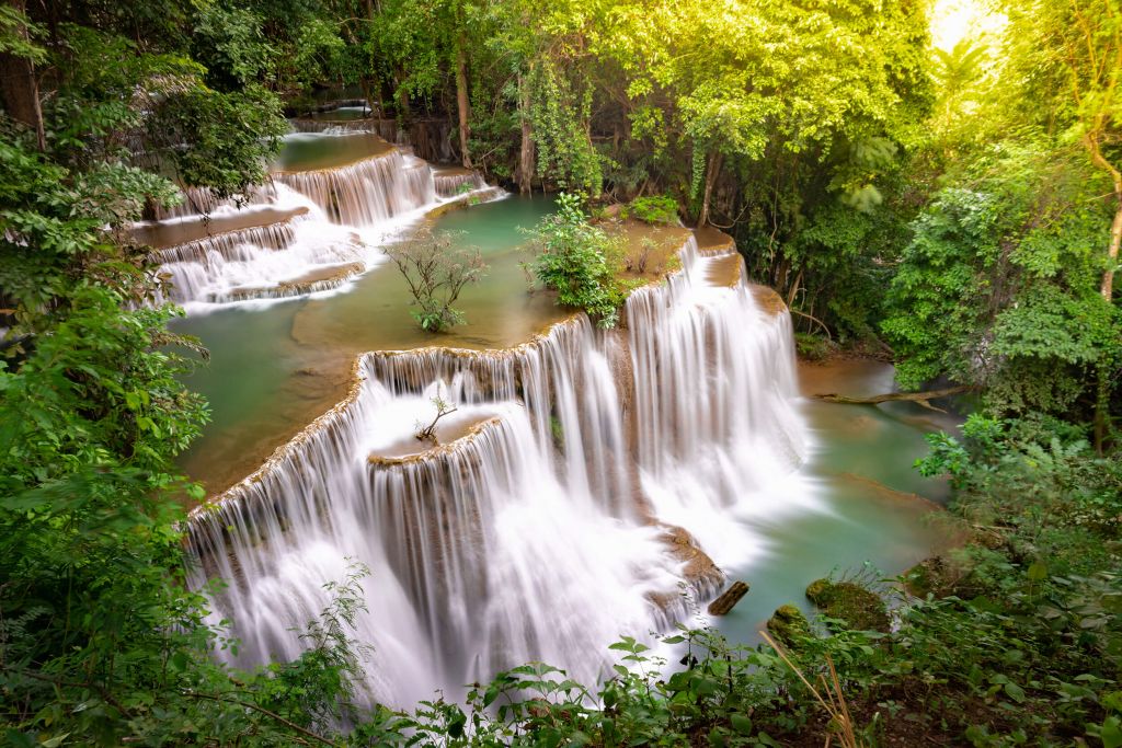 Huai Mae Khamin Waterfall