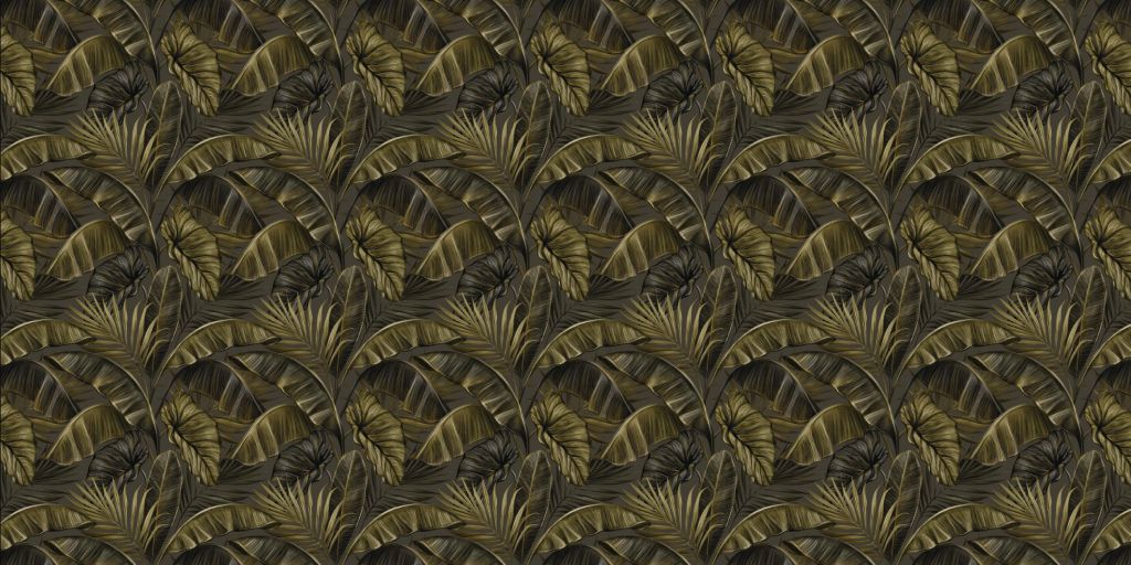 Dark Banana Leaves
