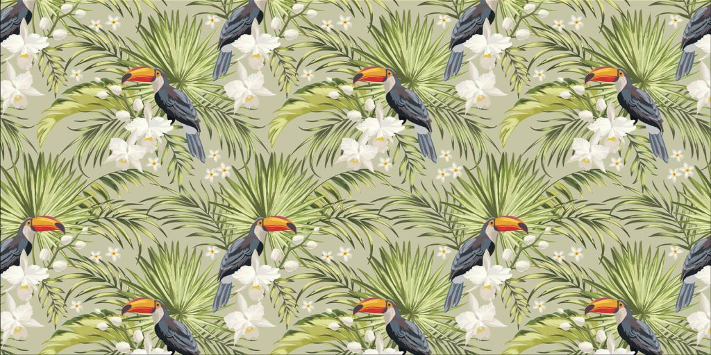 Toucan in the jungle