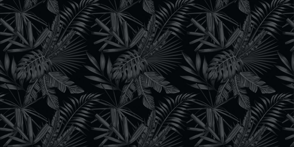 Tropical black leaves