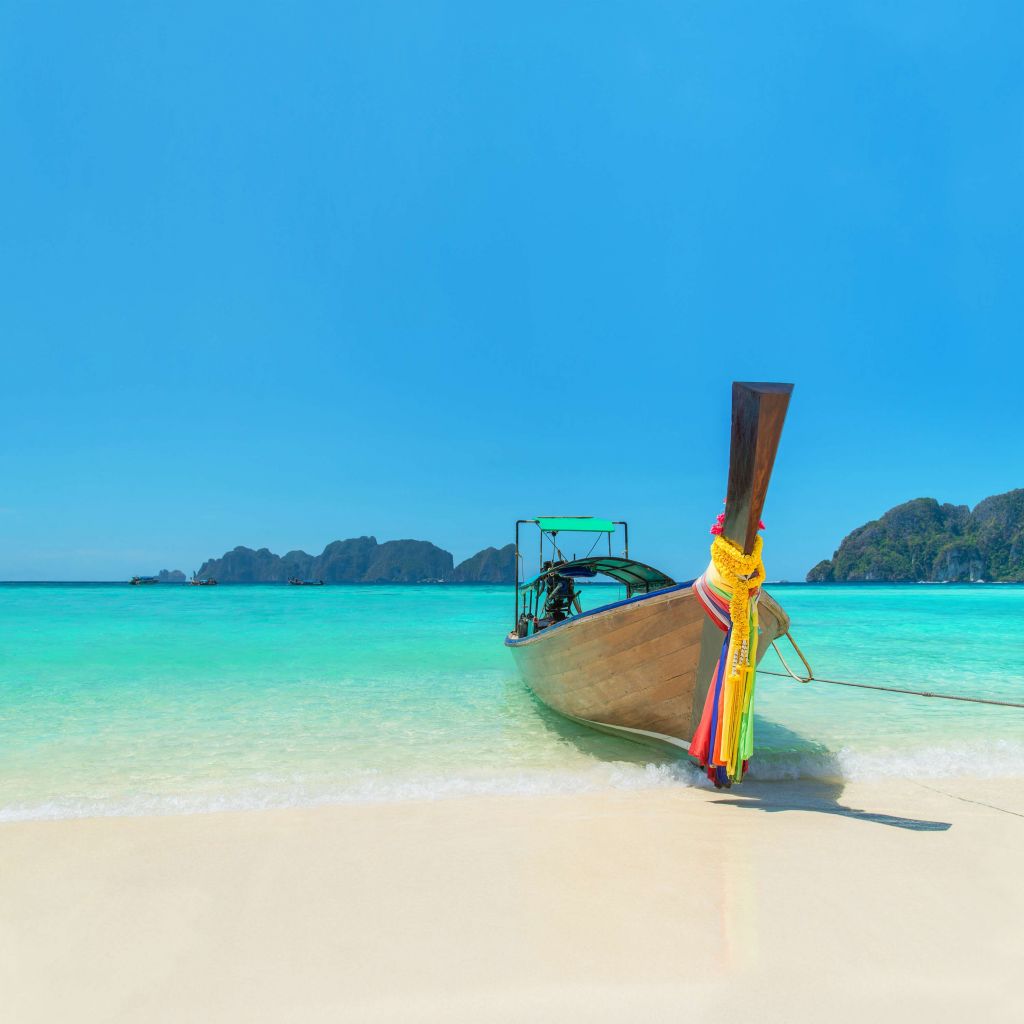 Traditional thai boat