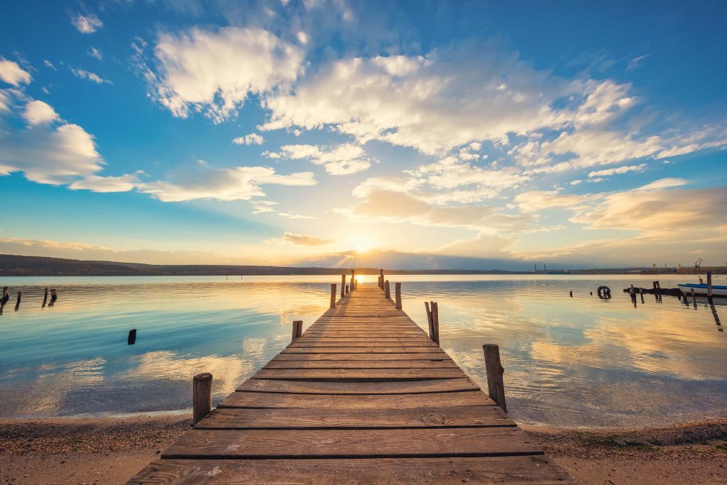 Jetty at the lake