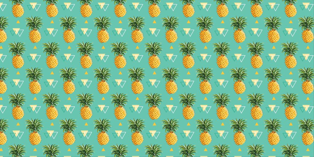 Pineapple pattern