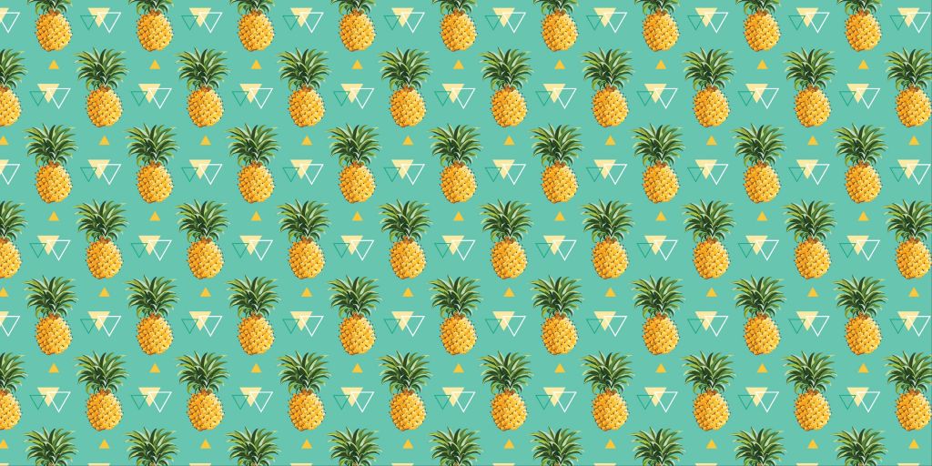 Pineapple pattern