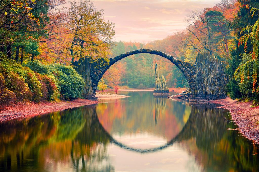 Bridge over the lake