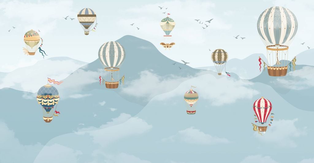 Hot air balloons