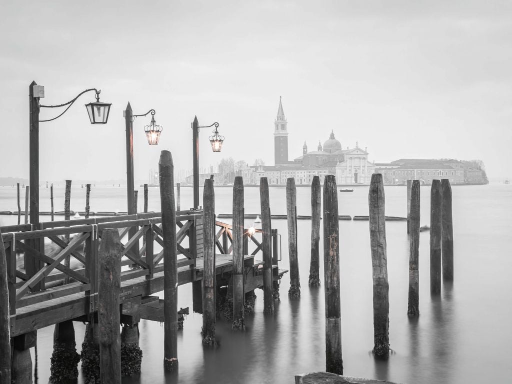 Venice in the fog