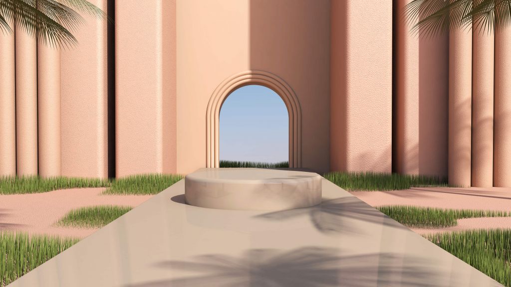 Lightpink building