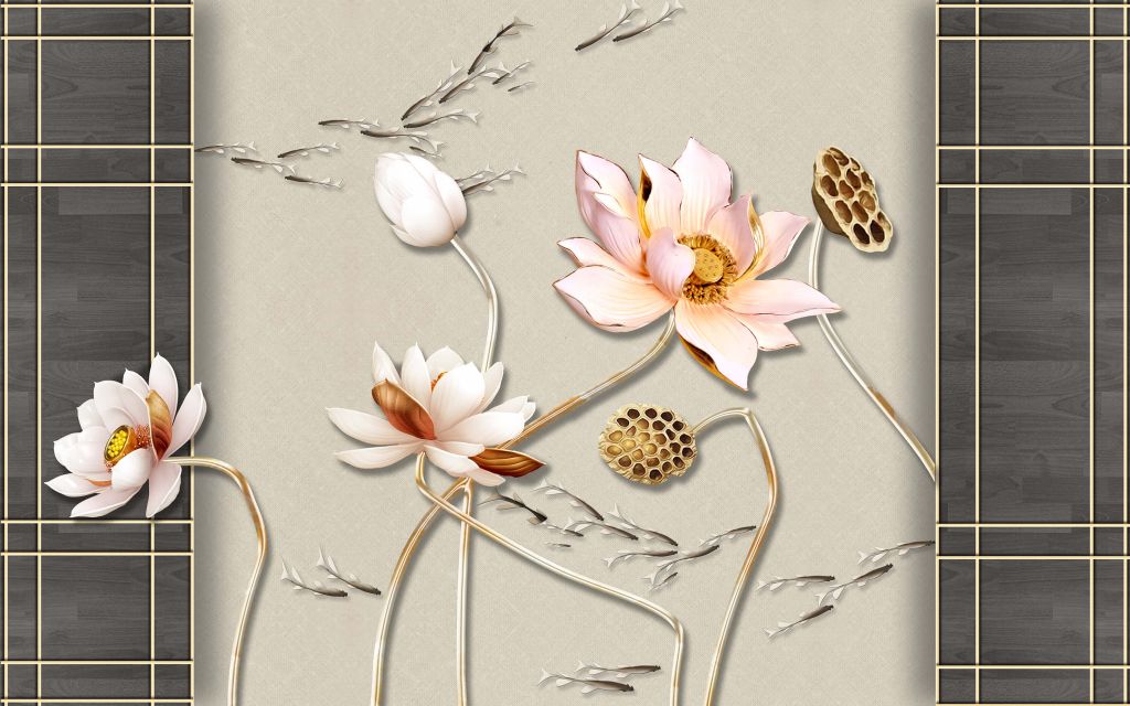 Pink lilies