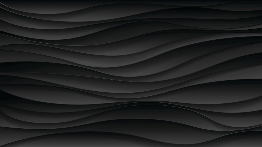 Black wave lines