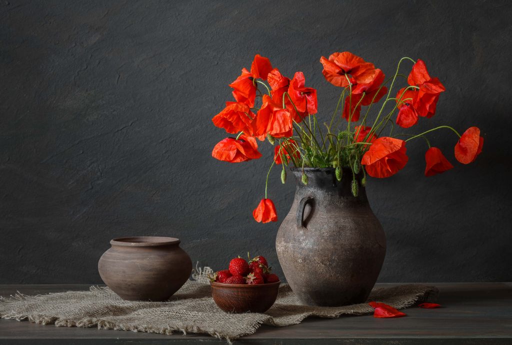 Poppies bouquet