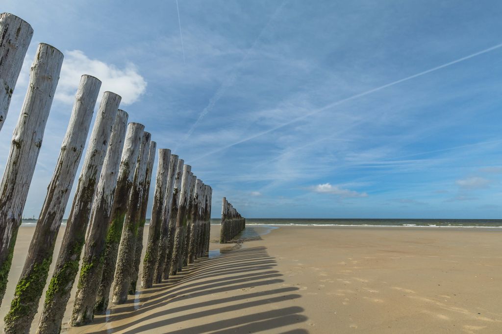 Breakwaters in the North Sea