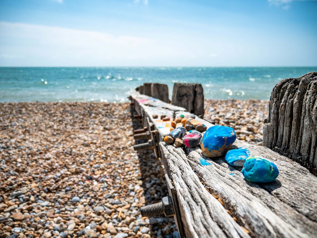 Beach with stones