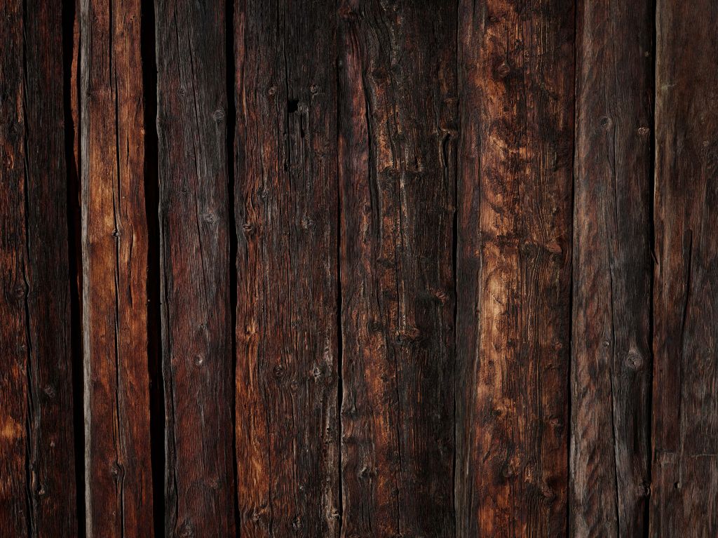 Dark vertical timber