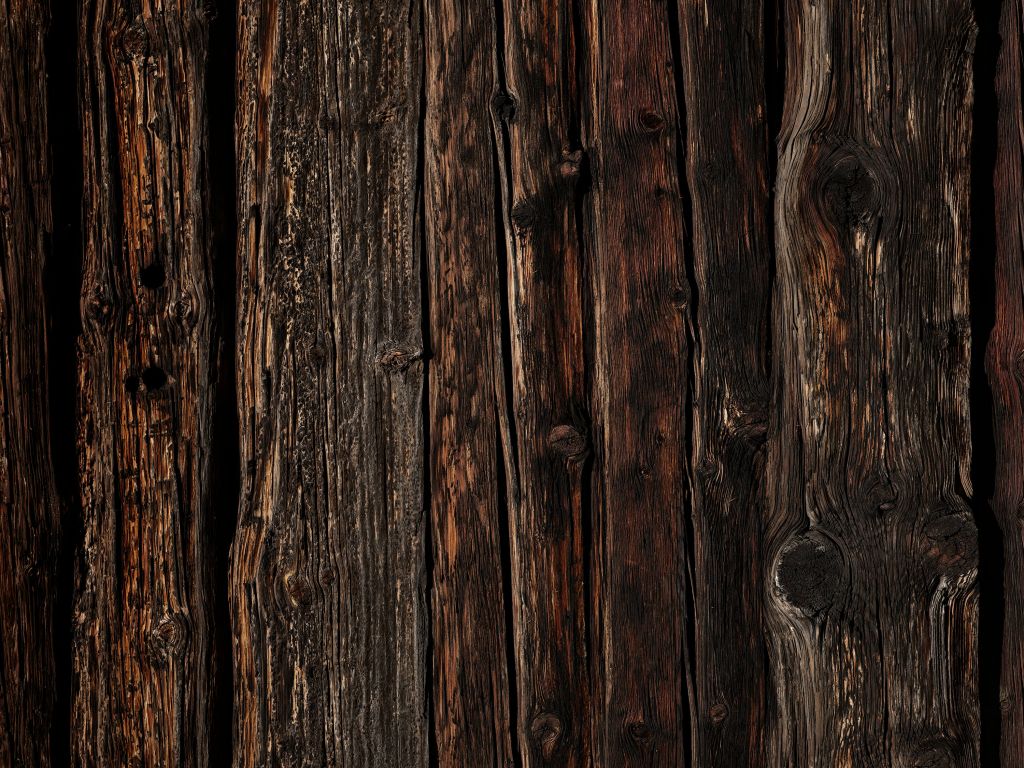 Dark old wood