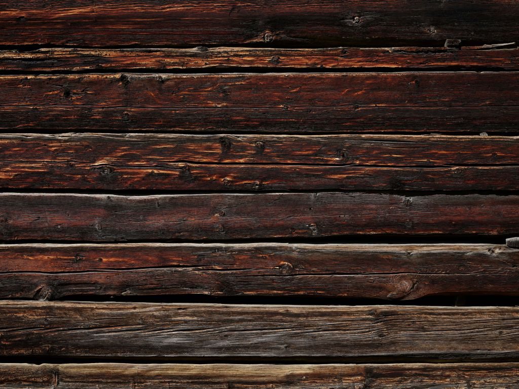 Weathered dark boards