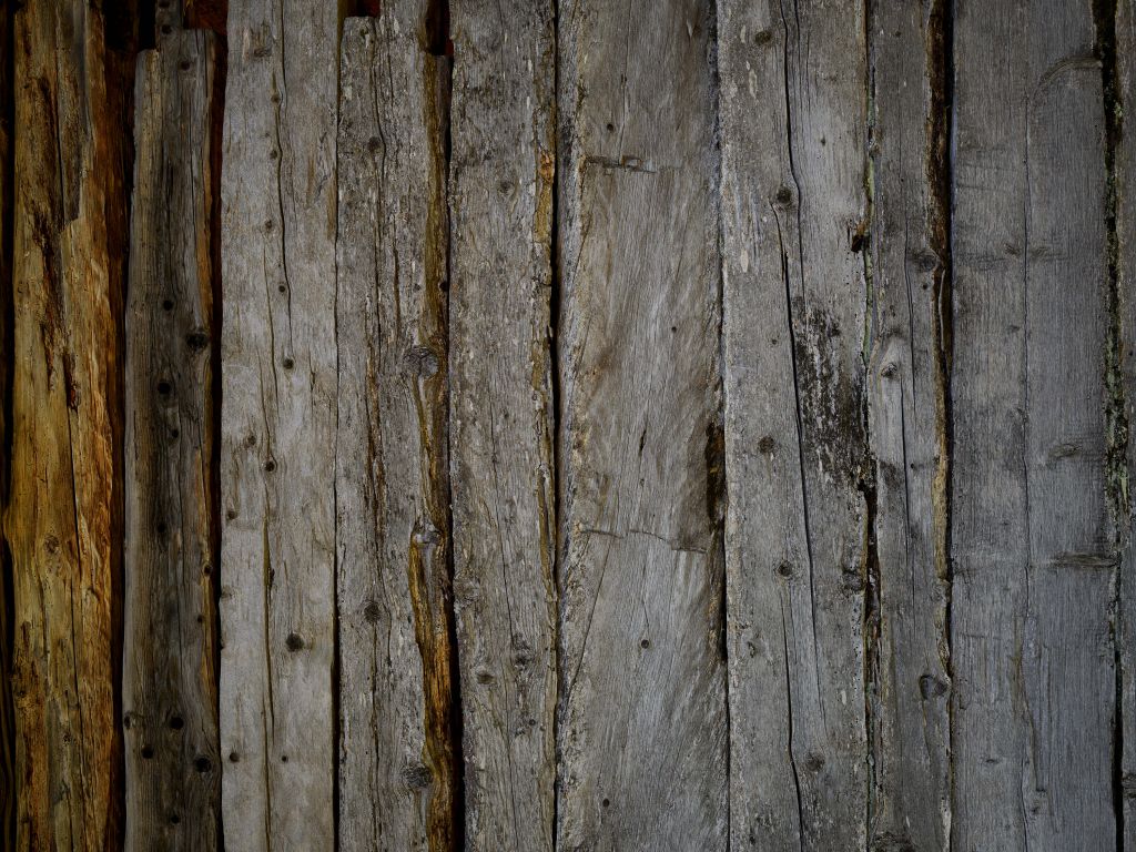 Old weathered beams