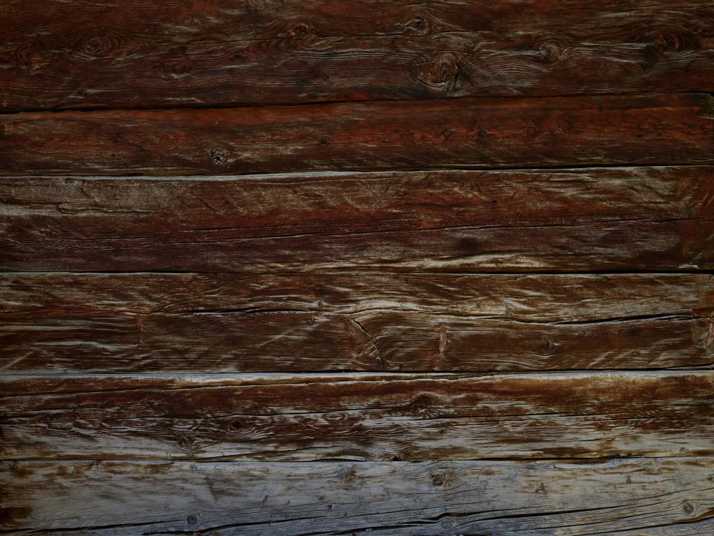 Cracks in wood