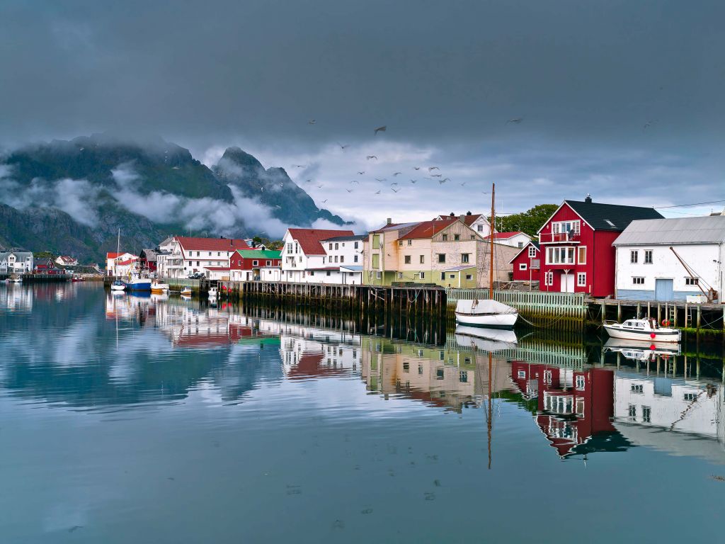 Houses on Lofoten