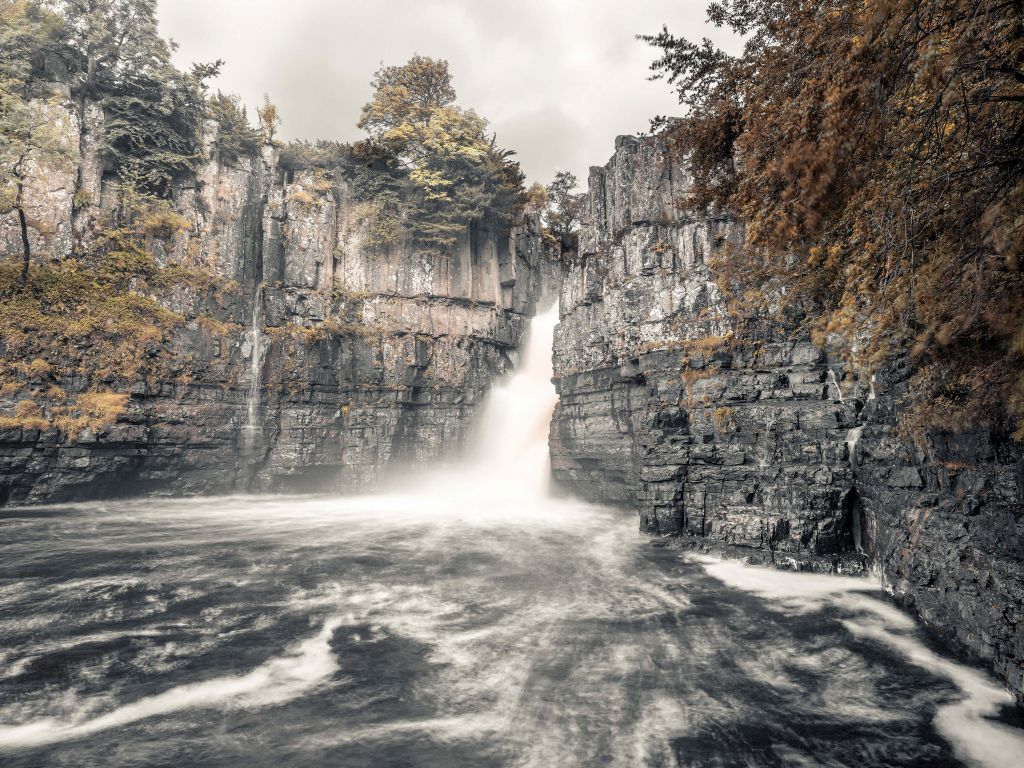 Fantasy waterfall