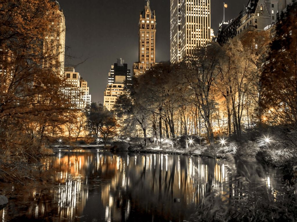 New York at night