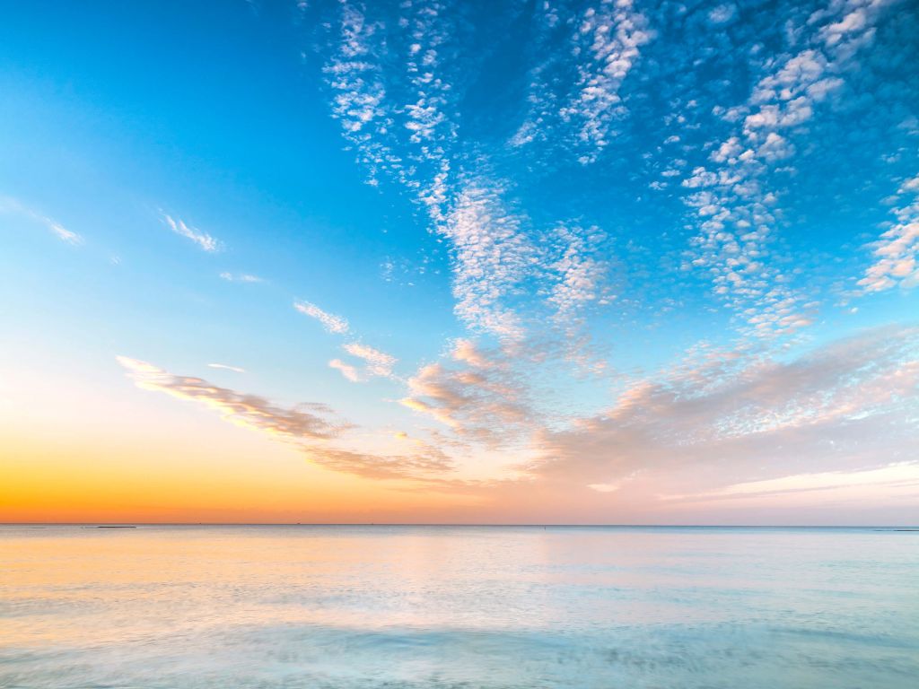 Sunrise on the beach