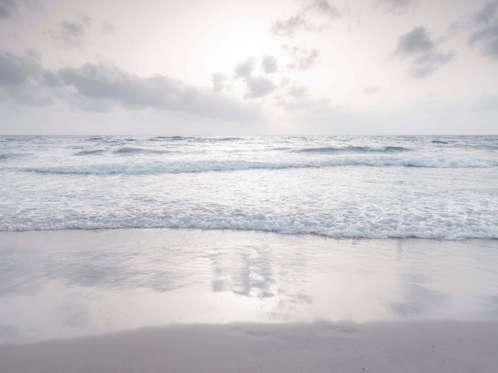 Waves at the beach