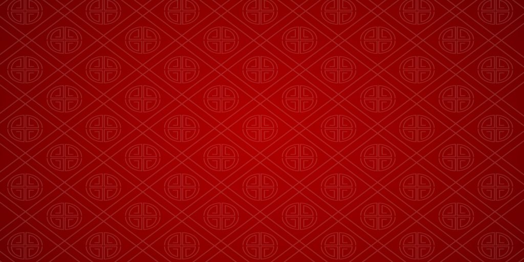 Red Chinese pattern