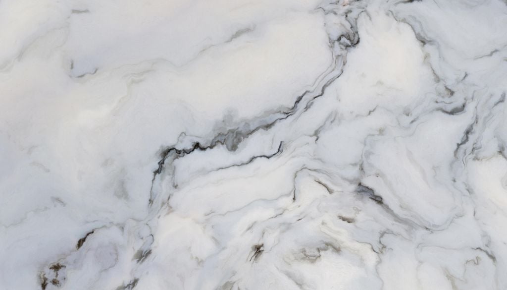 White curly marble