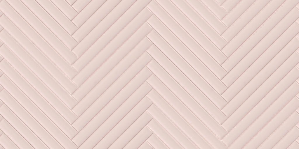 Pink herringbone