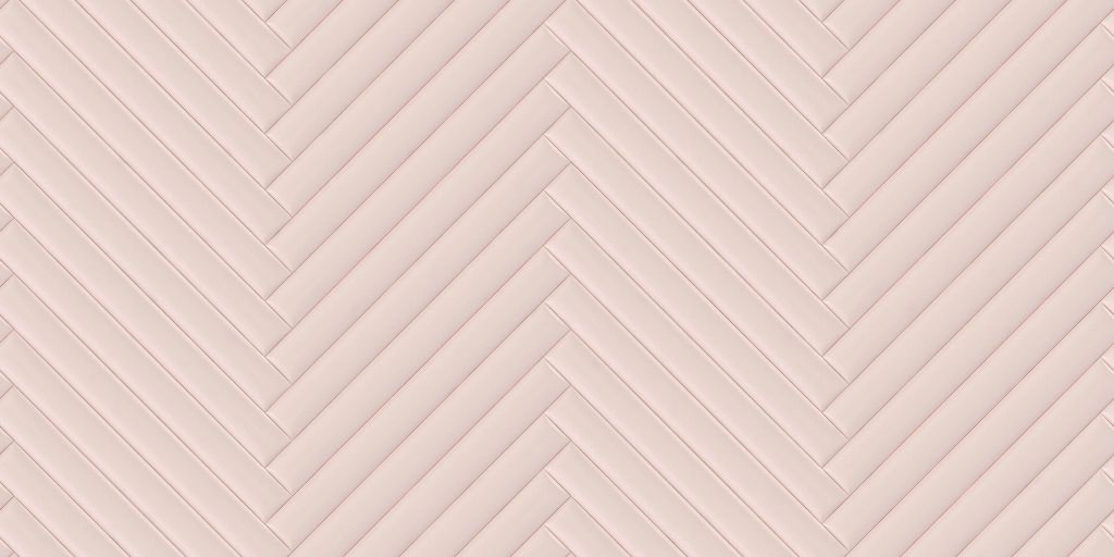 Pink herringbone