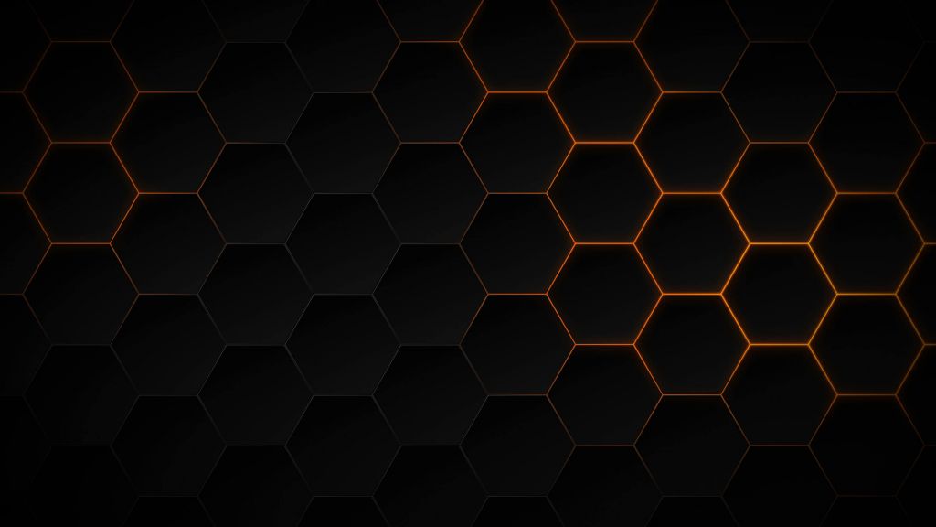 Abstract hexagons