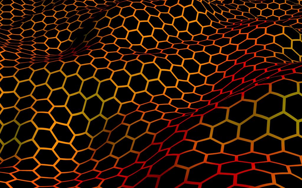 Honeycomb wave effect