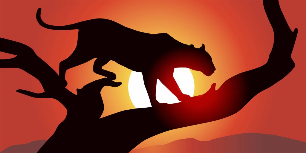 Panther silhouette