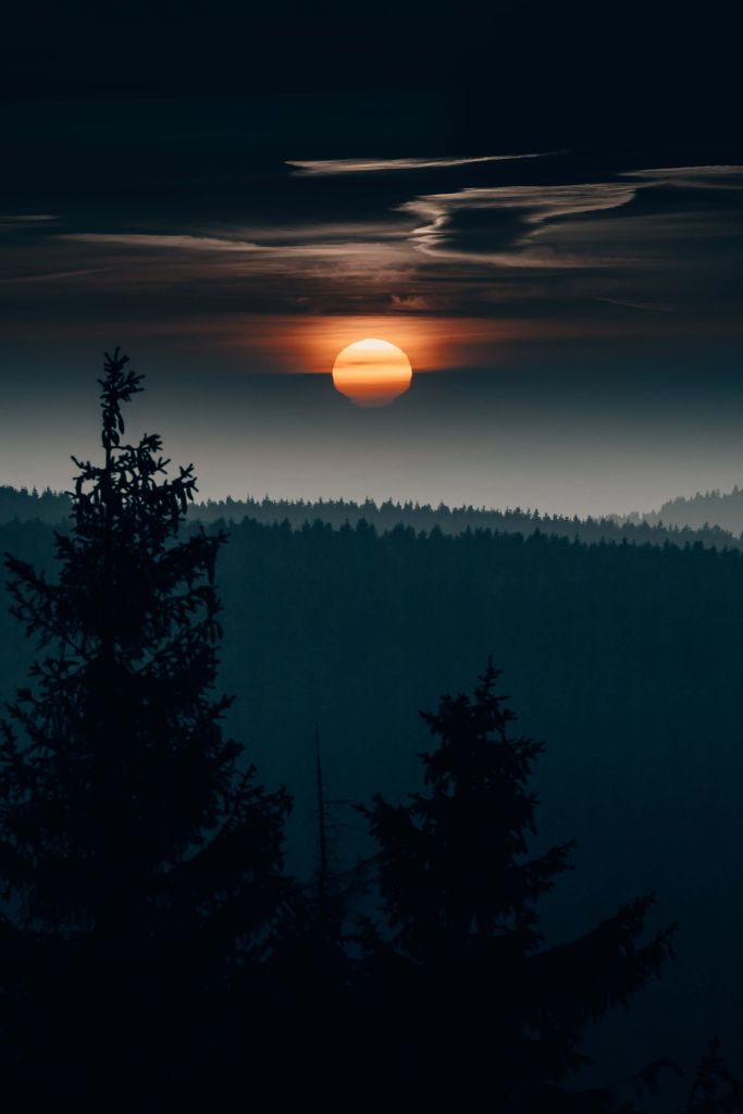 Magical sunset