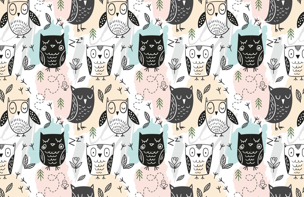 Pattern of owls