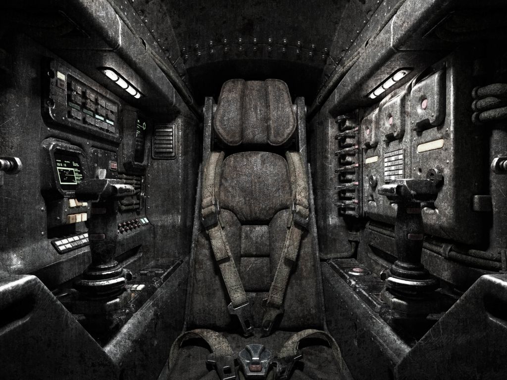 Chair in spaceship