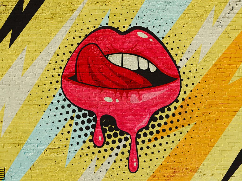 Graffiti of mouth